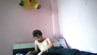 Boy masturbating out of control