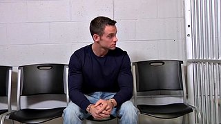 johnny rapid welcomes the virgin of the prison with his greedy ass