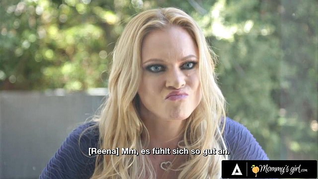 Threesome Between Curious Girl-Next-Door Neighbor, Big-Tits MILF Stepmom Reena Sky and