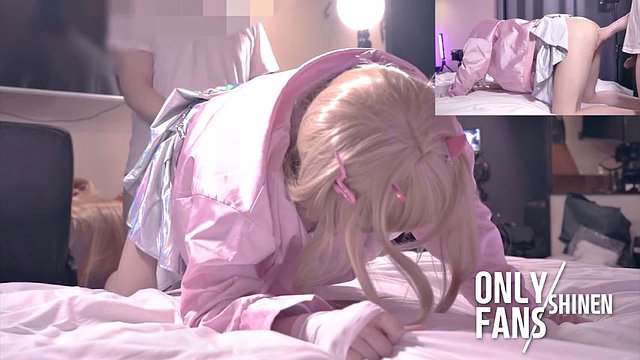 Nikke, Sexy Viper Cosplayer gets fucked, Asian Hentai Crossdresser cosplay shemale 8