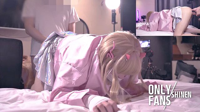 Nikke, Sexy Viper Cosplayer gets fucked, Asian Hentai Crossdresser cosplay shemale 8