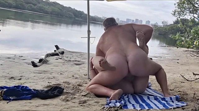 Almost caught at the river - Exclusive on FapHouse