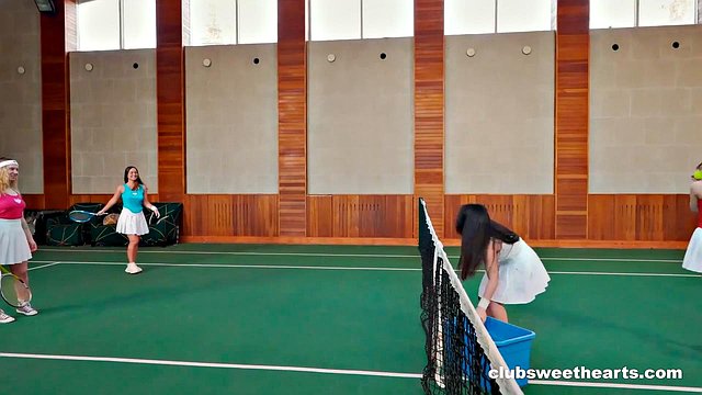 Wimbledon Weekend Sparks Wild Group Sex: Part 3 with Busty Babes Licking Asses and Driv