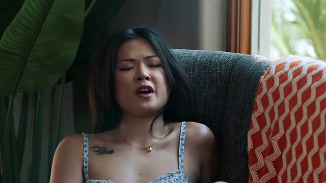 PURE TABOO Petite Pervert Voyeur Lulu Chu Is Caught Masturbating While Peeking At DILF Neighbor