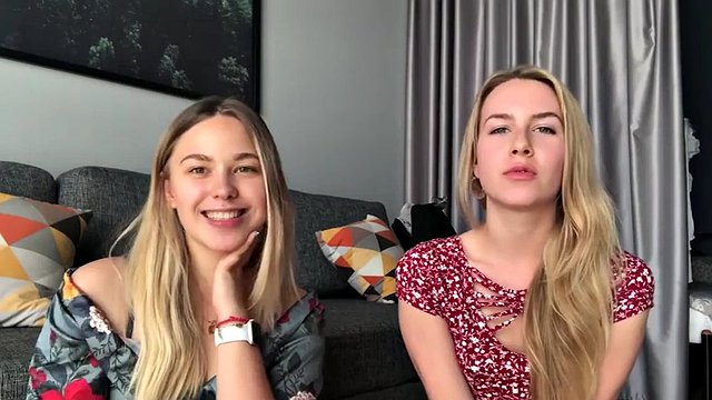 Perfect couple of two amateur lesbians