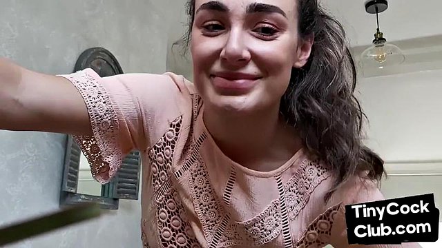 Shameful microdick beta being exposed