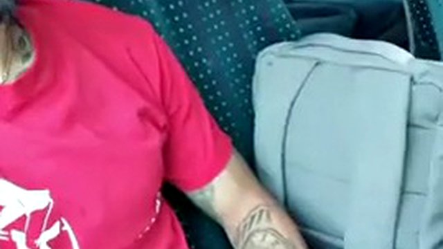 So Close To Orgasm On A Full Bus, I'm So Hot!