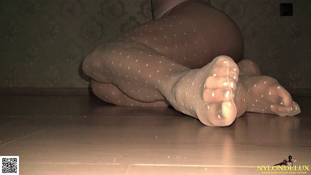 Keep calm and lick my nylon feet