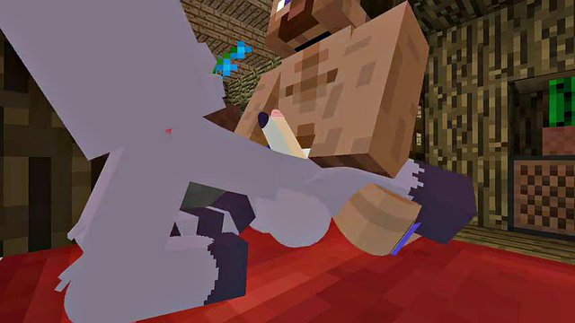 Minecraft Jenny Mod Fucking Rambley in the ass and getting a blow job as well