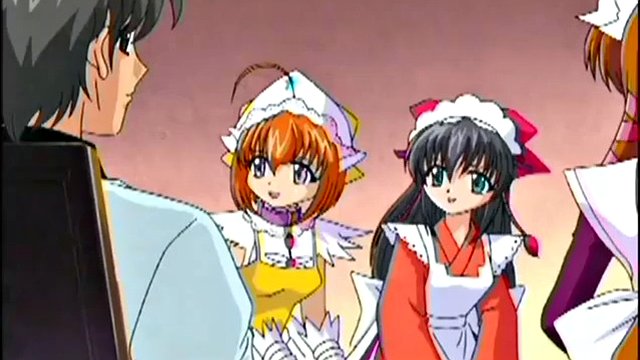 Anime maids fucking their boss