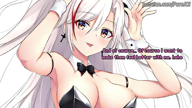 PureJOI Bunny Girl offre un dono spirituale JOI