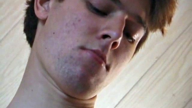 Jayden drops his skateboard, takes off his shorts and oils up his hard cock. After stroking his cock well, Jayden rides himself to the point of no return and pumps a huge load of cum onto his board.