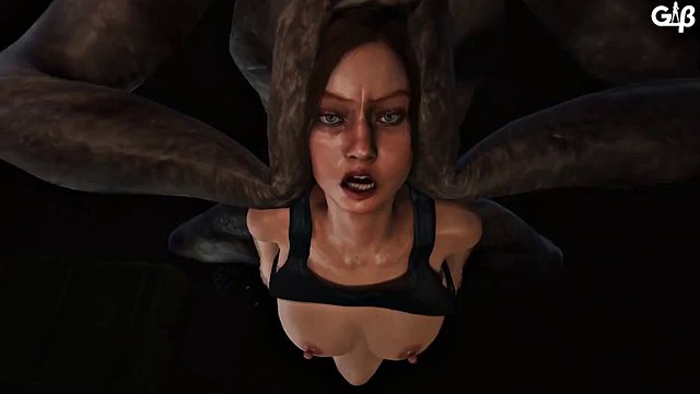 Claire Redfield (resident evil) Its useless to run silkymilk