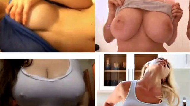 multi flashing boob drop