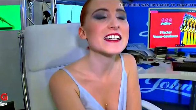 Extreme facials and bukkakes on redhead lia louise