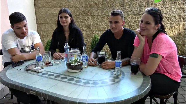 Sehen Sie, wie sexy ausgetauschte Frau nimmt Schwanz - Tausch, Deutsch, Amateurporno