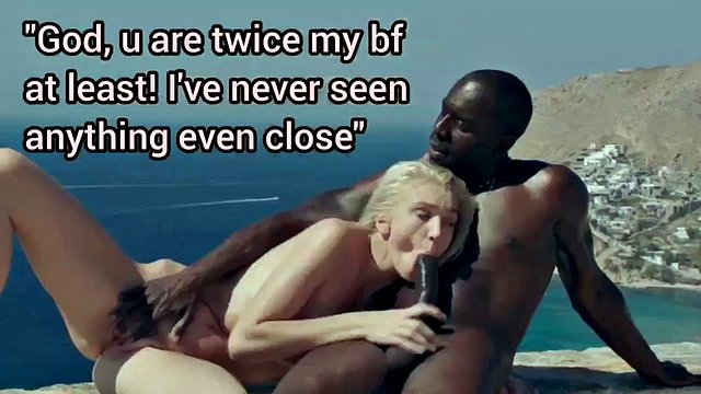 The_caption_maker8 - Caption Kendra Sunderland goes black at naturist-cheating resort