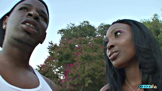 Ebony Endures Savage Hardcore Group Pounding Cumshot Surge
