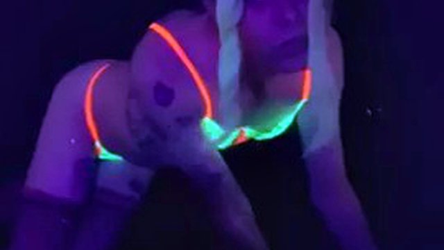 Sexy tranny party wants you to fuck her on the bed