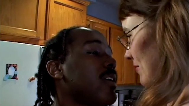 nerdy teen takes a anal bbc fucking