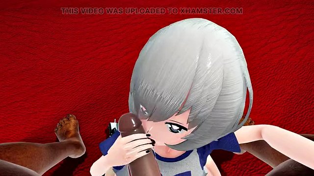 mmd r18 Junko sexy coura kurva podvádění manželky 3D animace hentai gangbang cum polykat sex