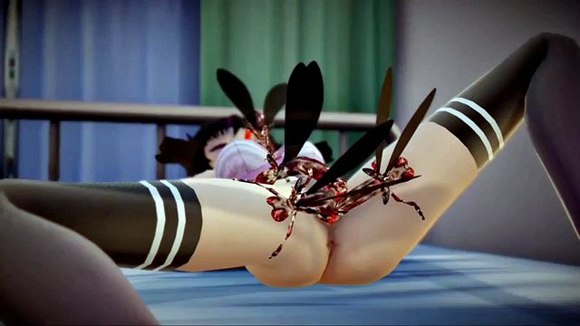 3d hentai insecto mmd