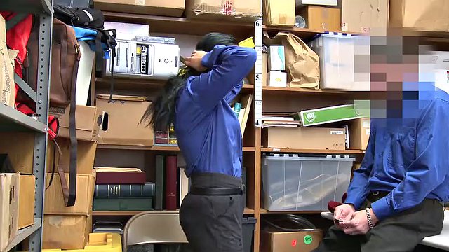 teen monica gets caught using a clever shoplifting trick