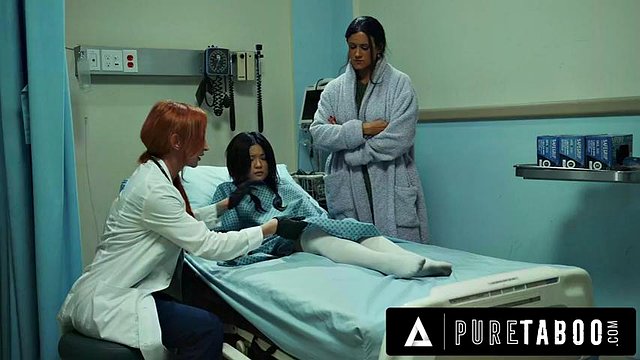 PURE TABOO Asian Virgin Lulu Chu Gets ALIEN DICK DRAINED By Stepmom Penny Barber & Dr. Sophia Locke!