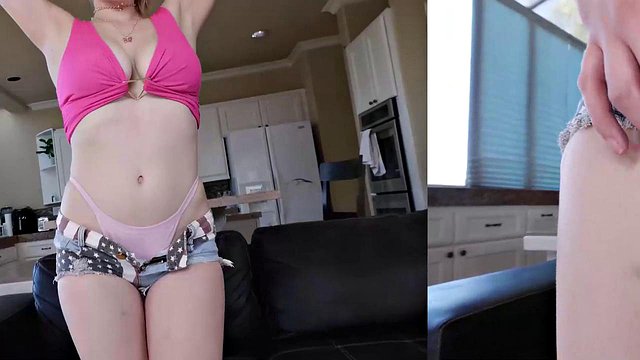 Ariana Starr's Bubble Butt Frame Bounces Wildly as Her Delicious Pussy Gets Fiercely
