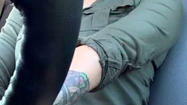 Masturbating while driving