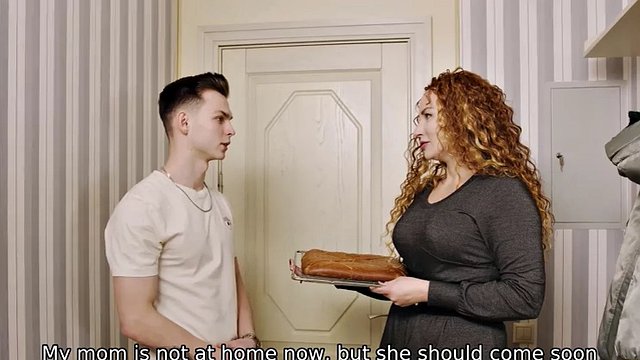 SHAME4K. Guy licked and fucked curly haired mature Tanya Foxxx in the kitchen