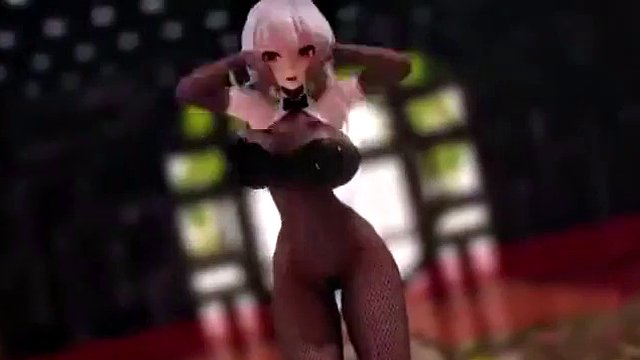Big Tittde Bunny Girl Dance and Sex
