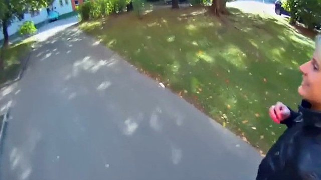 Hot blonde teenager agrees to outdoor air in the cash sex