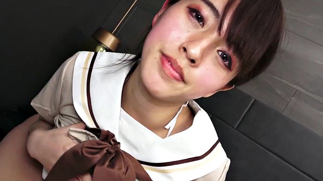 Sexy Japanese Busty Brunette Wife Mao Haneda Cheating on Husband with Lover