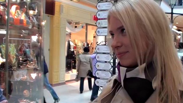 Blonde girl sex adventure in cafe scene 2