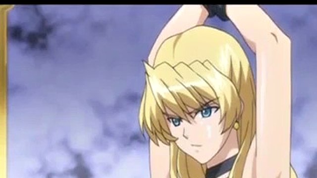 Swimsuit anime bigboobs gangbang on the beach