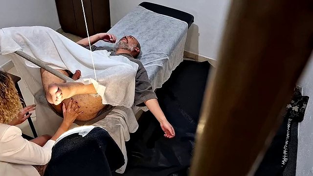 He went to the doctor to have his prostate examined, but the doctor stuck the strapon in his ass