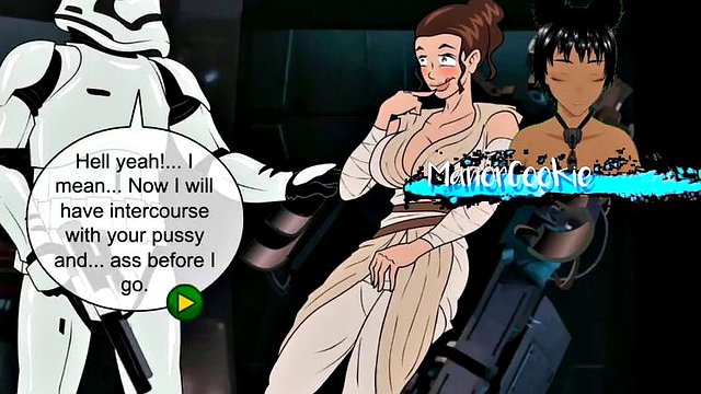 Star Moans The Lust Awakens - Some pretty good sex scenes and even a gangbang