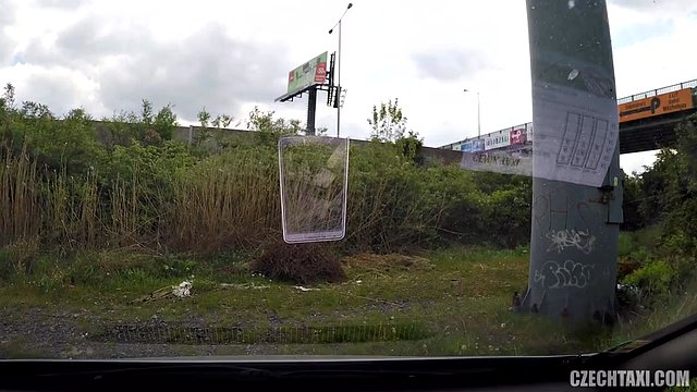 Forgetting blonde mature gets fucked in the cab
