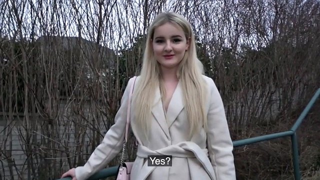 Shady casting director fooling blonde