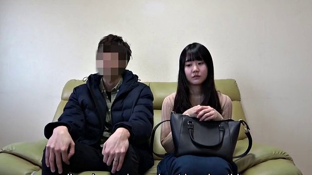 Real married Japanese couple cuckolding fantasy carried out