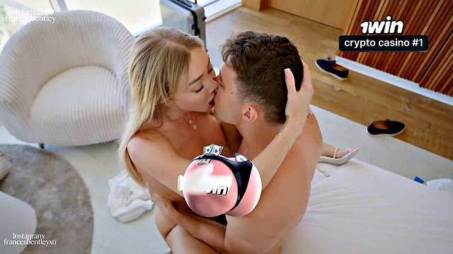 Jimmy Bud Cuckolds Wife with Frances Bentley in Steamy Honeymoon Hotel as Big-Tits Blonde Vix