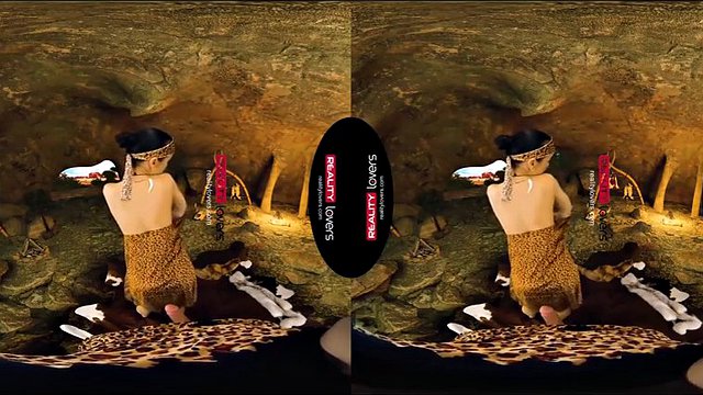 realitylovers - 10.000 bc in a cave virtual reality sex