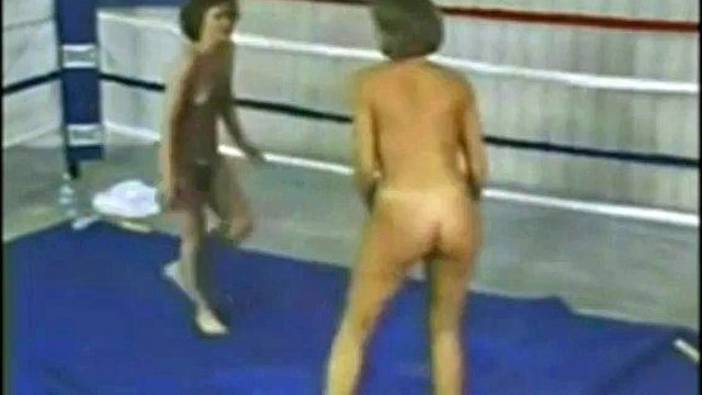 retro nude wrestling