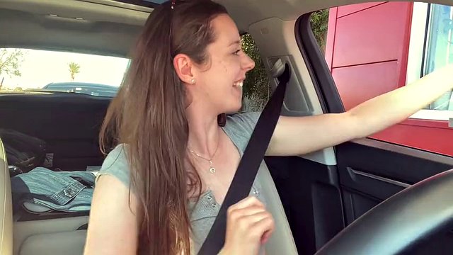 Embarrassingly Squirting in a Starbucks Drive Thru (Lush Control Part 2)