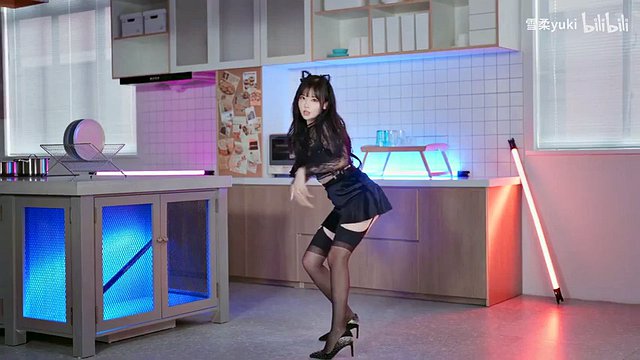 Asian tiktok bilibili video Korean BJ dance (DUE) - （musica ufficiale：Come un gatto）❤️#bilibilii #雪柔yuki