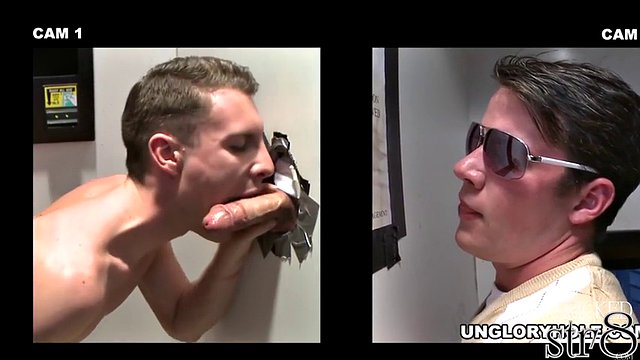 Fooled Gloryhole str8 ottiene pompino gay be4 cummig sul viso