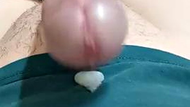 Challenge #7 BDSM and Femdom: College: Student - twice cumshot, VERY BIG Ruined orgasm, Post orgasm