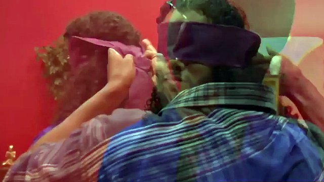 black swinger husband has to touch all the ladies' tits