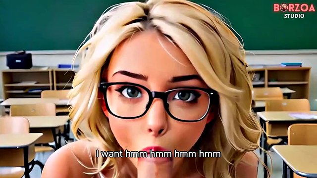 A dominant teacher approved a sexy blonde teen's college tuition, but he wants something in return (zara - Part 1) - 3Dhentai